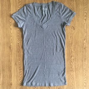 Light Brown/Tan Ribbed T-Shirt